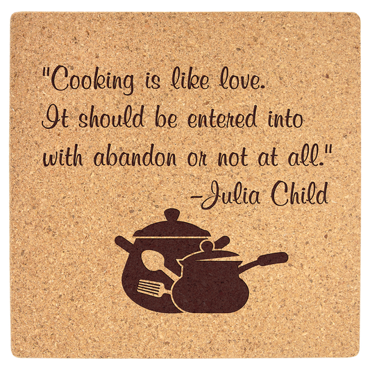 Square Cork Trivet - 7 3/4" x 7 3/4"