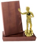 4" x 6" Value Cherry Finish Standup Plaque
