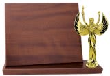 10" x 8" Value Cherry Finish Standup Plaque