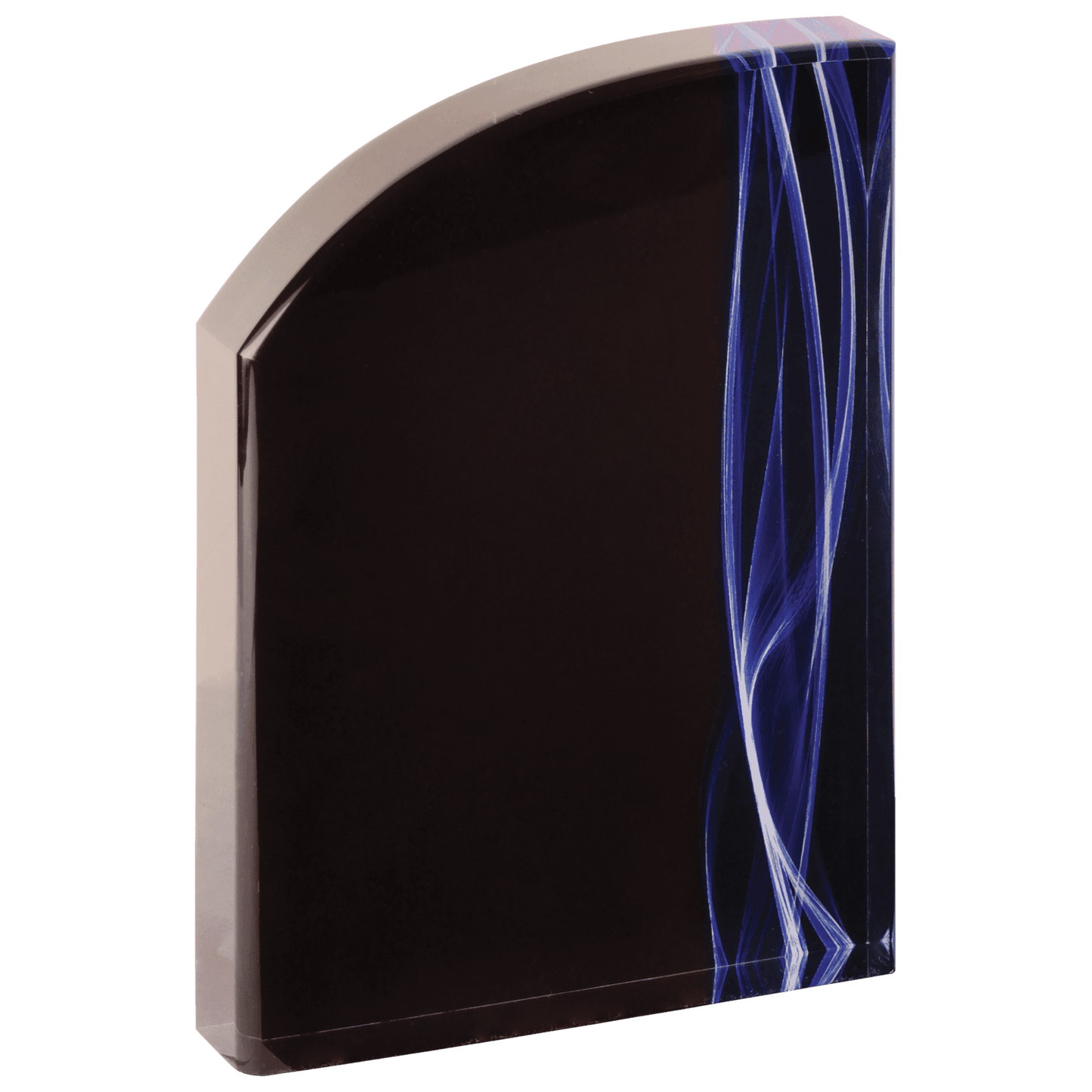 Wave Blue Vapor Acrylic - 7"