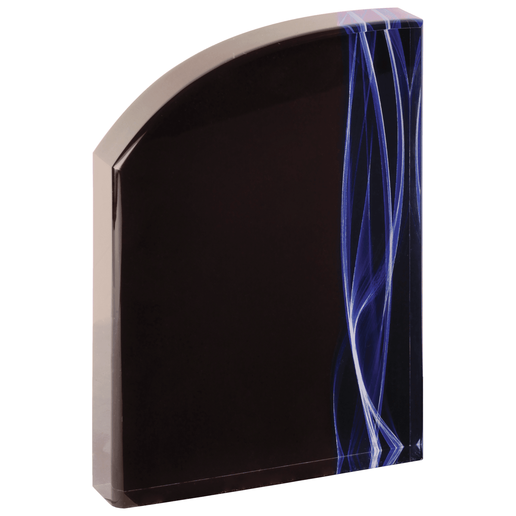 Wave Blue Vapor Acrylic - 7"