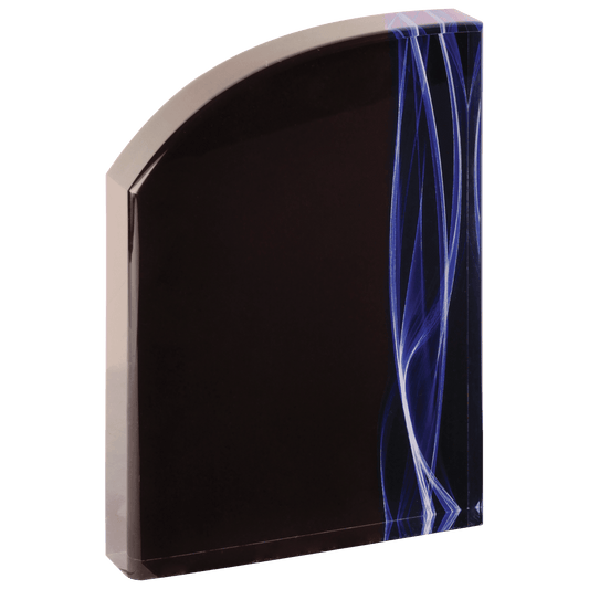 Wave Blue Vapor Acrylic - 7"