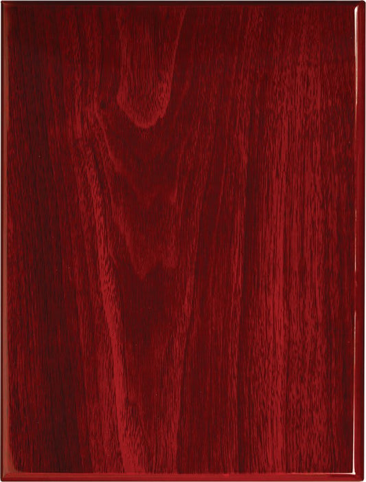 12" x 15" Value Rosewood Piano Finish Plaque