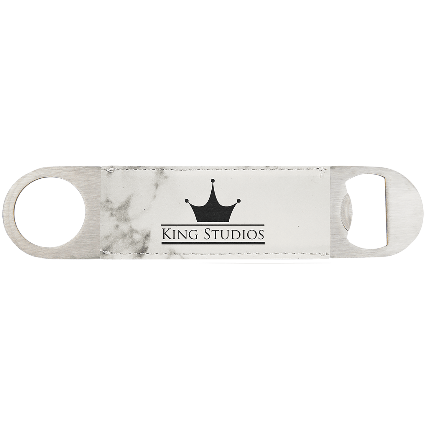 1 1/2" x 7" Leatherette/ Bottle Opener