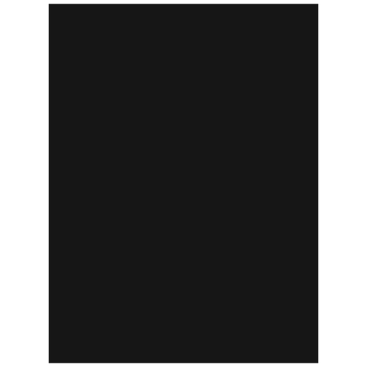 11" x 14" Black Cardboard Backing