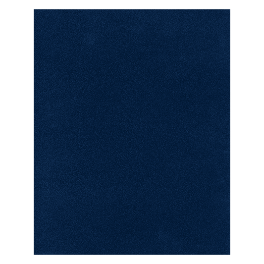 14" x 21" Blue Velour Backing