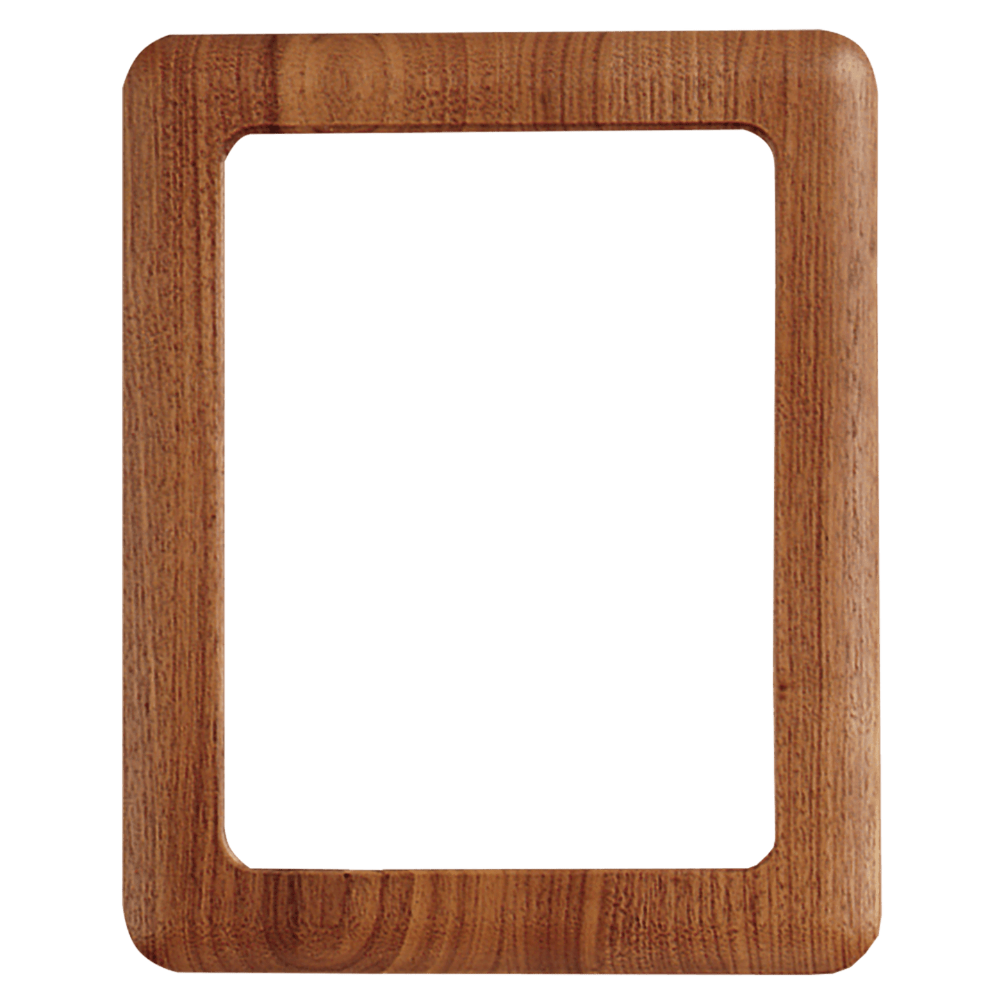 12" x 15" American Walnut Airflyte Frame with Rounded Corners-Frame Only, Backing Sold Separately