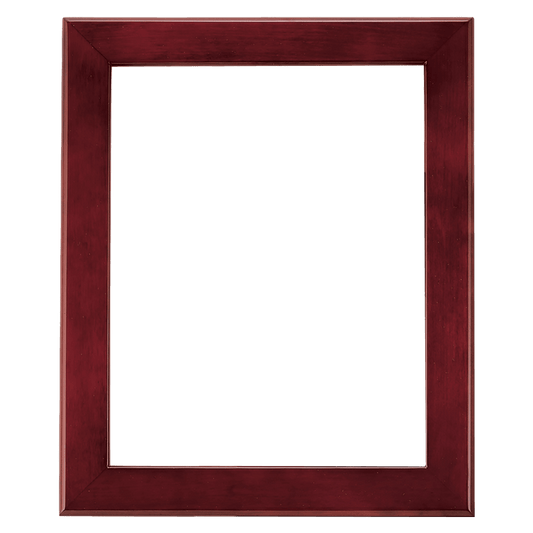 14" X 17" Rosewood Piano Finish Frame-Frame Only, Backer Sold Separately