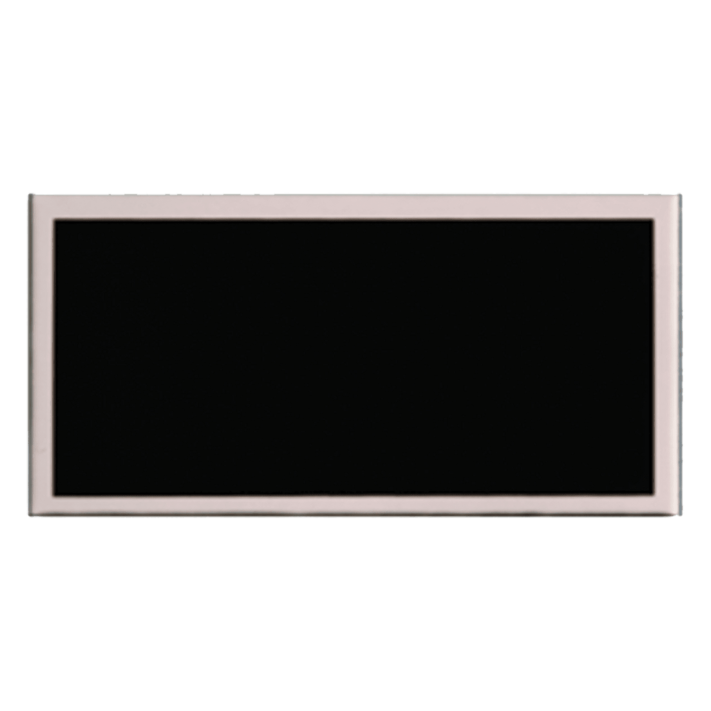 1 1/4" x 3" Laserable Aluminum Black Plate with Silver Border