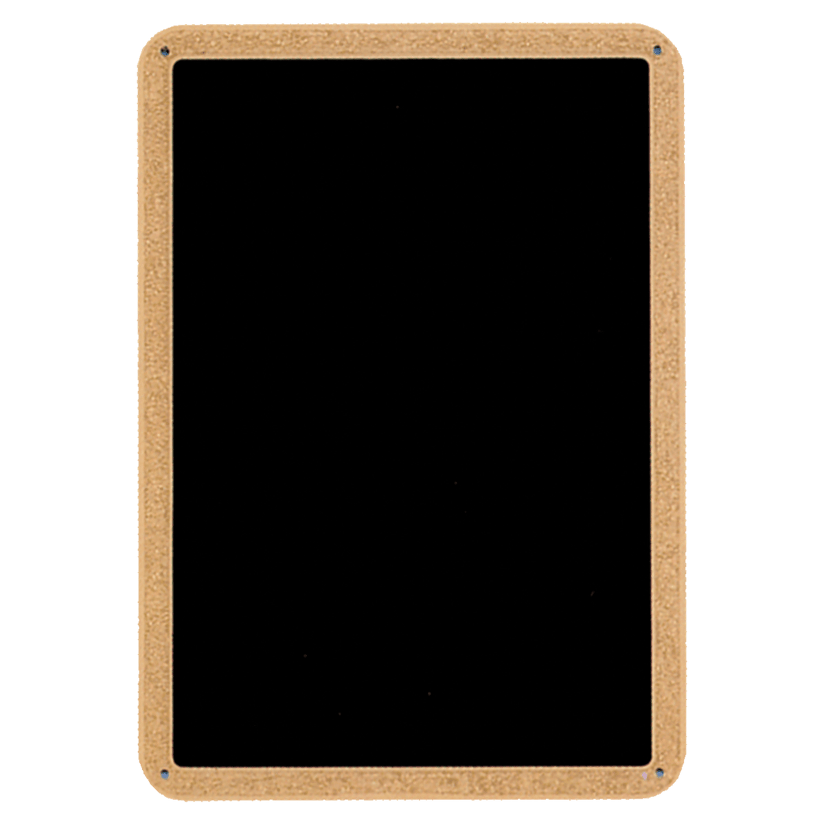 8 1/2" x 10" Brass Plated Steel Black Textured Plate with Gold Border