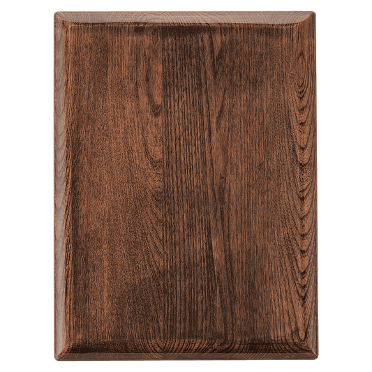 7" x 9" Airflyte Premium Walnut Piano Finish Plaque