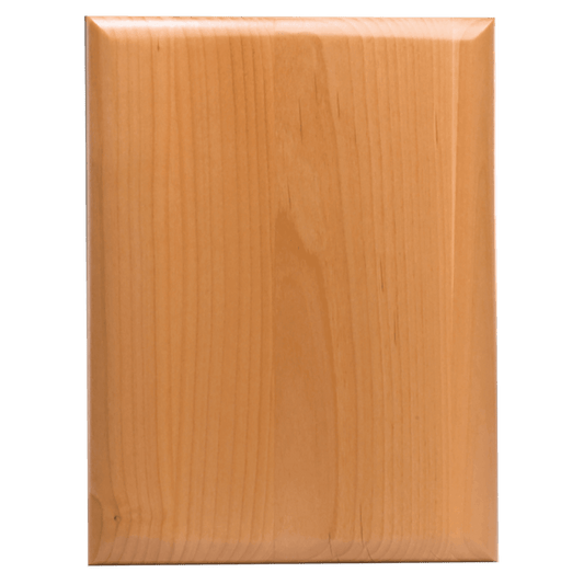 8" x 10" Alder Wood Plaque Board with Airflyte Edge