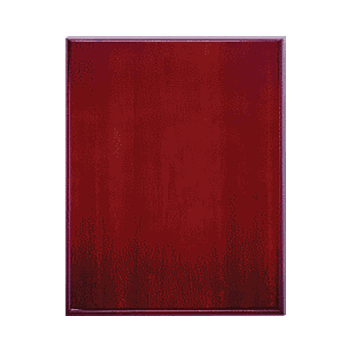 7" x 9" Rosewood High Lustr Plaque