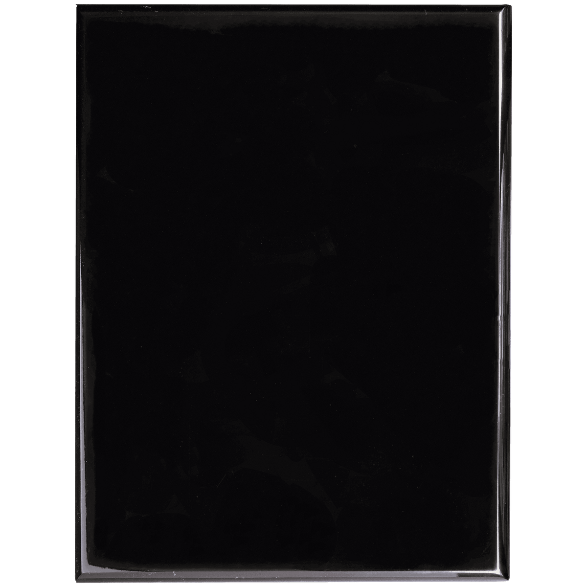 8" x 10" Black High Lustr Plaque