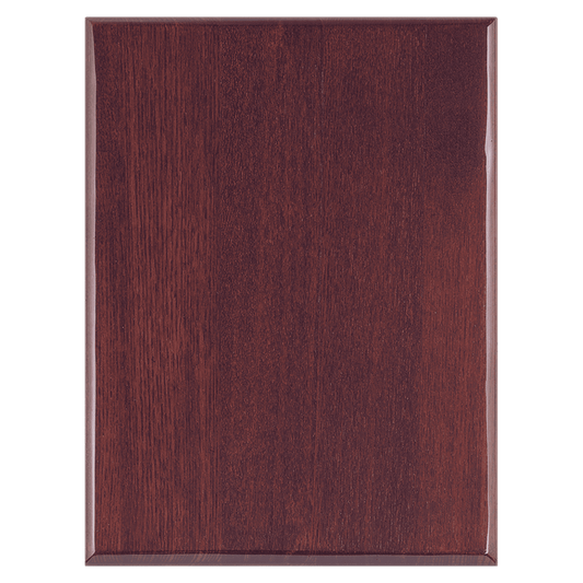 10 1/2" x 13" Roswewood Piano Finish Plaque
