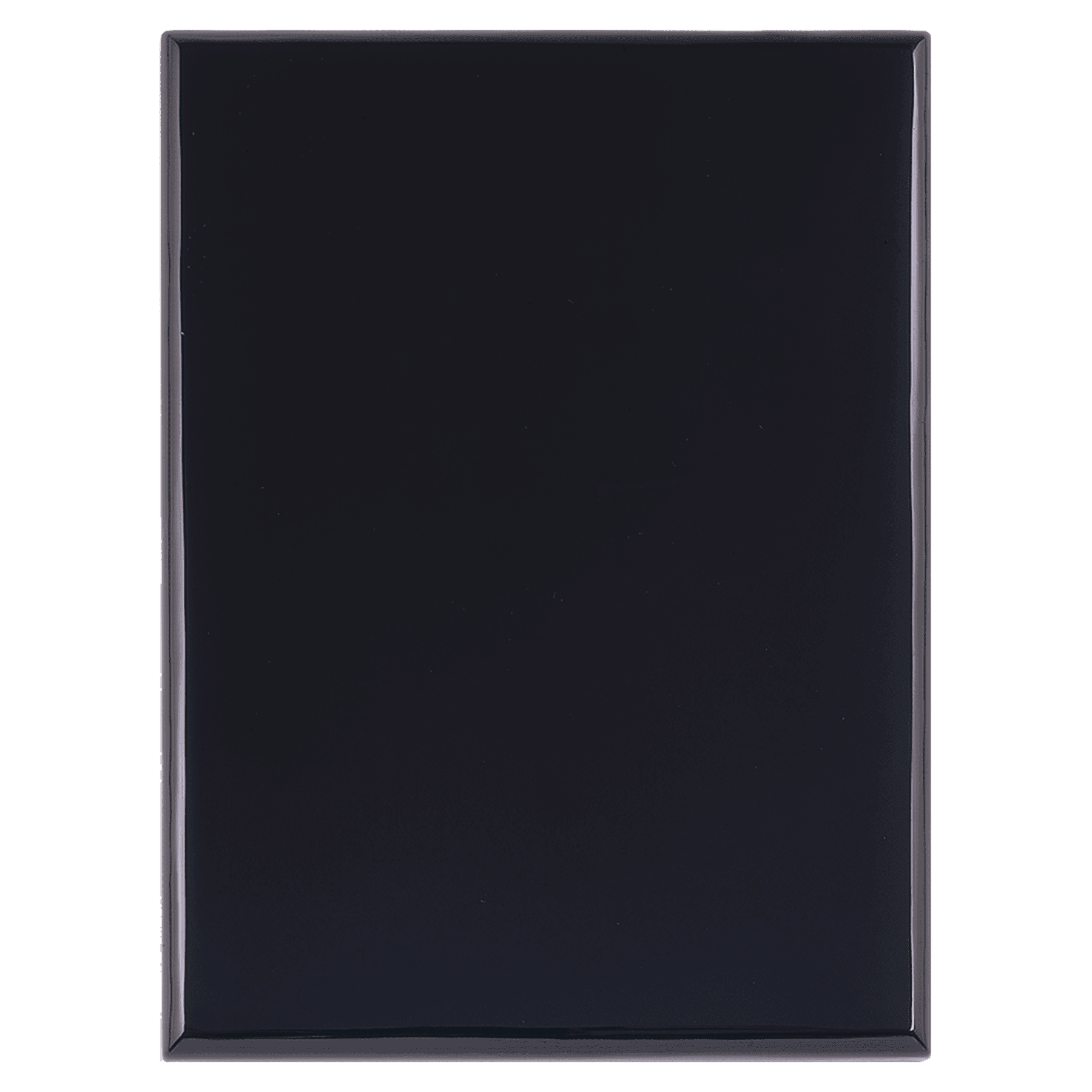 10.5 x 13" Black Piano Finish Plaque