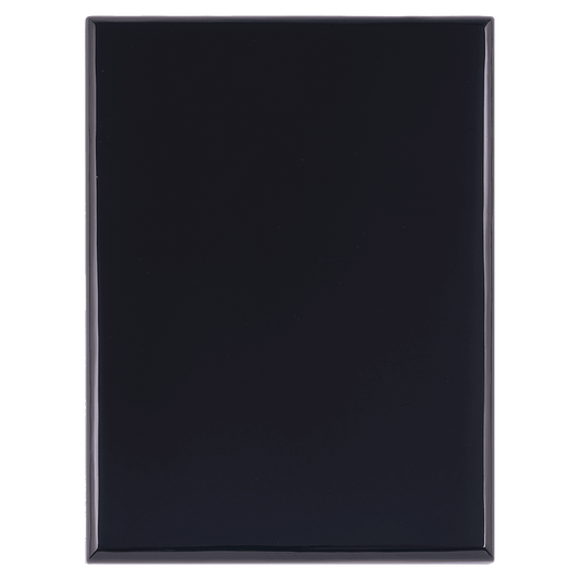10.5 x 13" Black Piano Finish Plaque